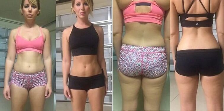 before and after keto diet photos
